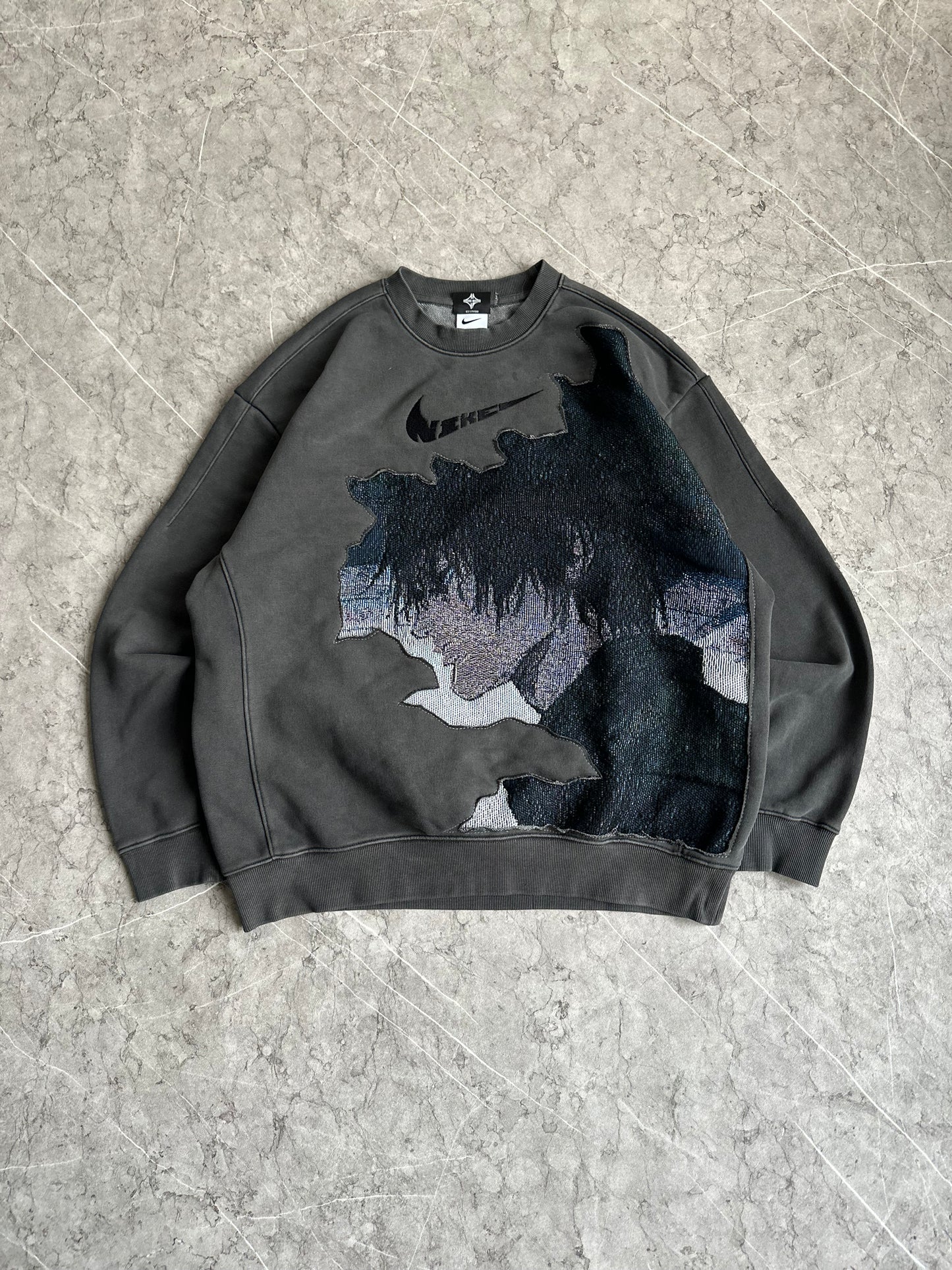 Ripped Toji Reworked Crewneck