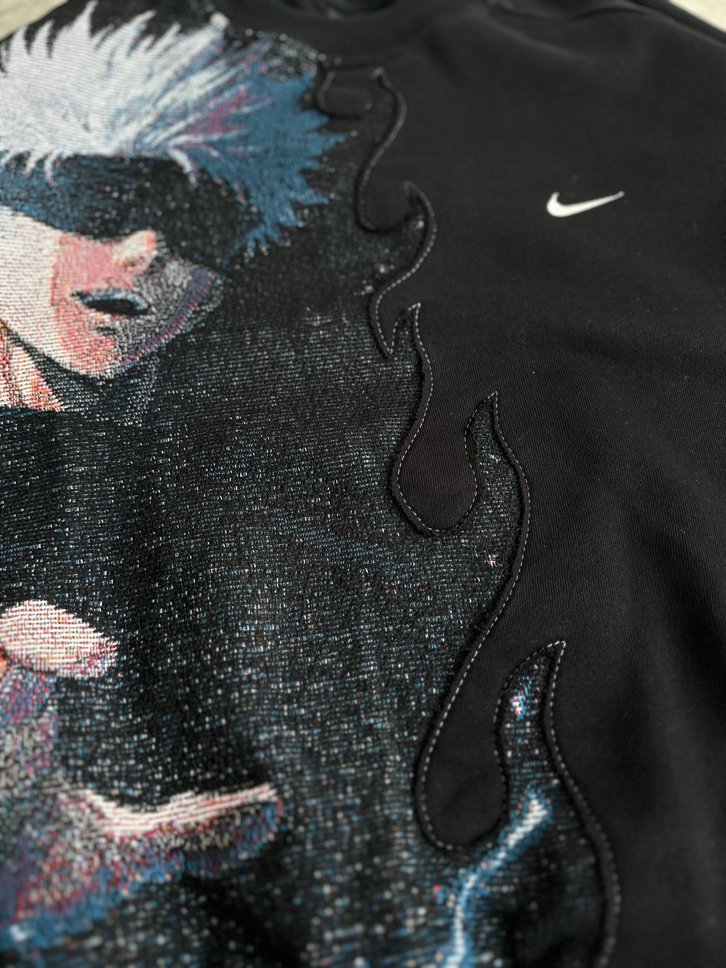 PO Flame Satoru Reworked Crewneck