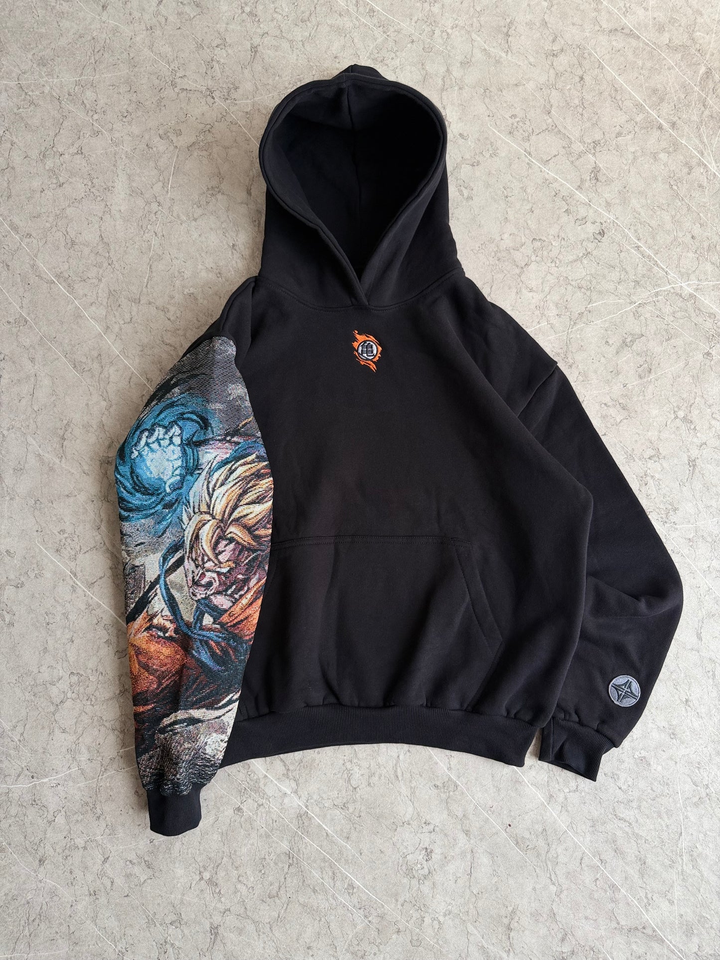 ESSENTIALS Goku Reworked Sleeve Hoodie