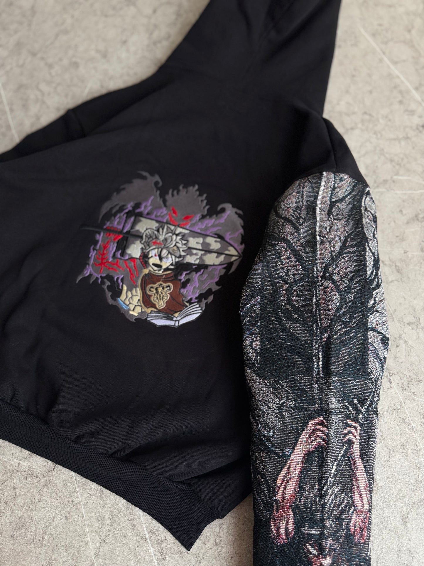 ESSENTIALS Asta Reworked Sleeve Hoodie