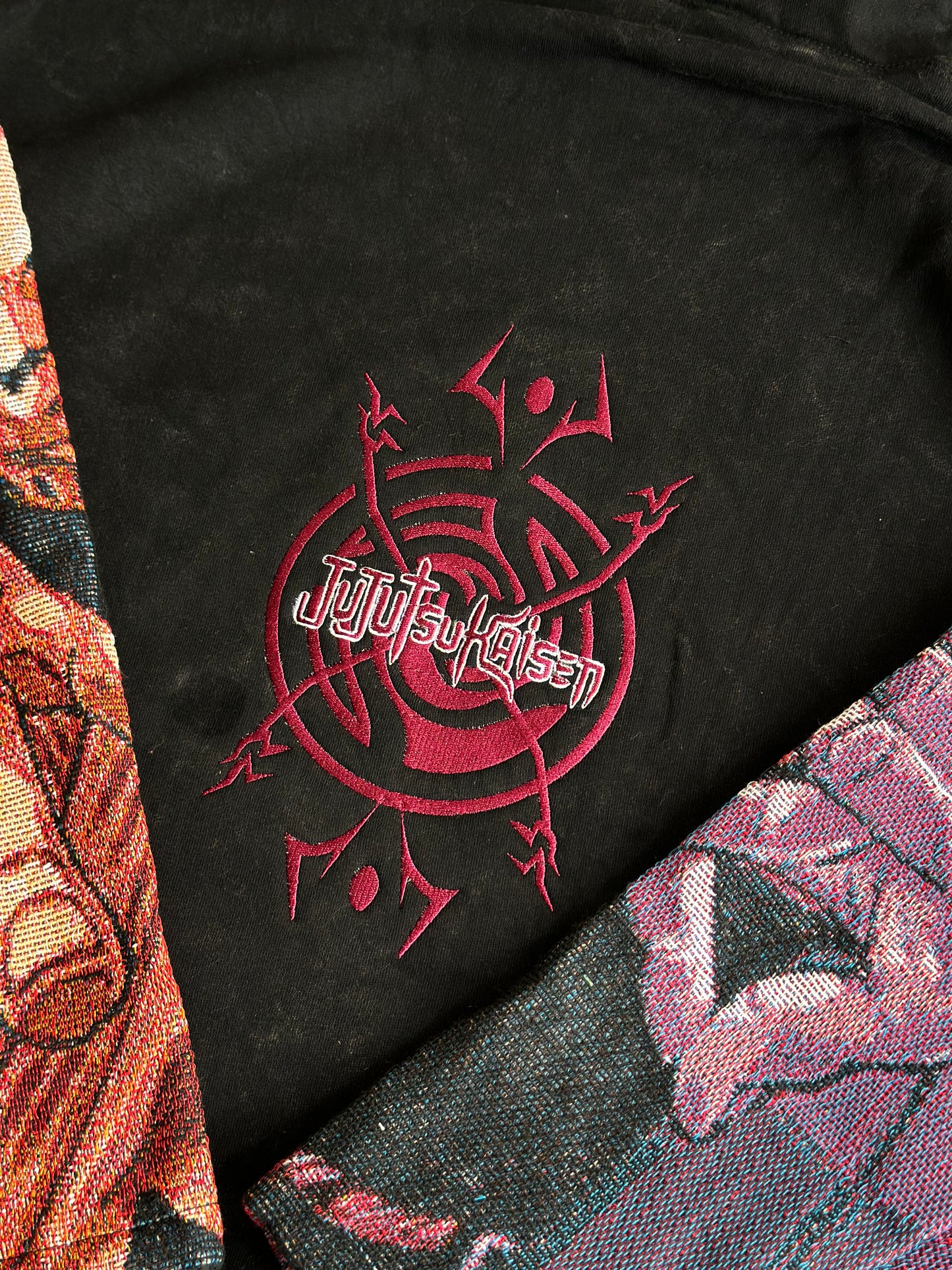 Gege Icon Jujutsu Kaisen Reworked Hoodie L