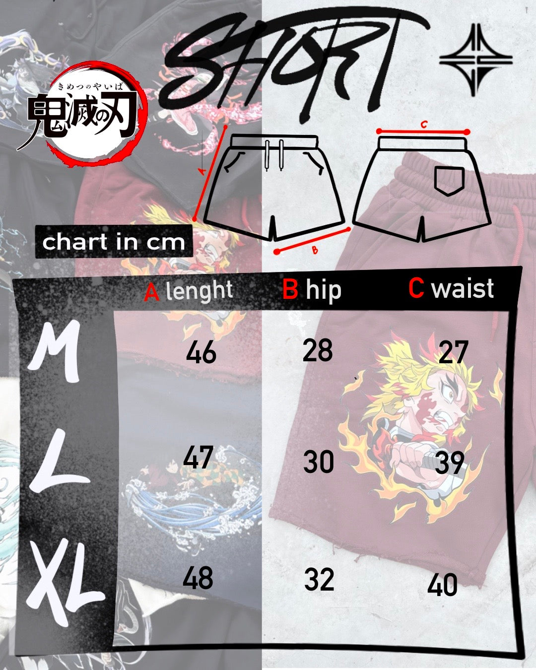 Kimetsu No Yaiba Shorts Demon Slayer