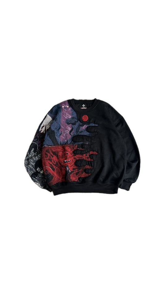 Itachi Sasuke Reworked Sweater S