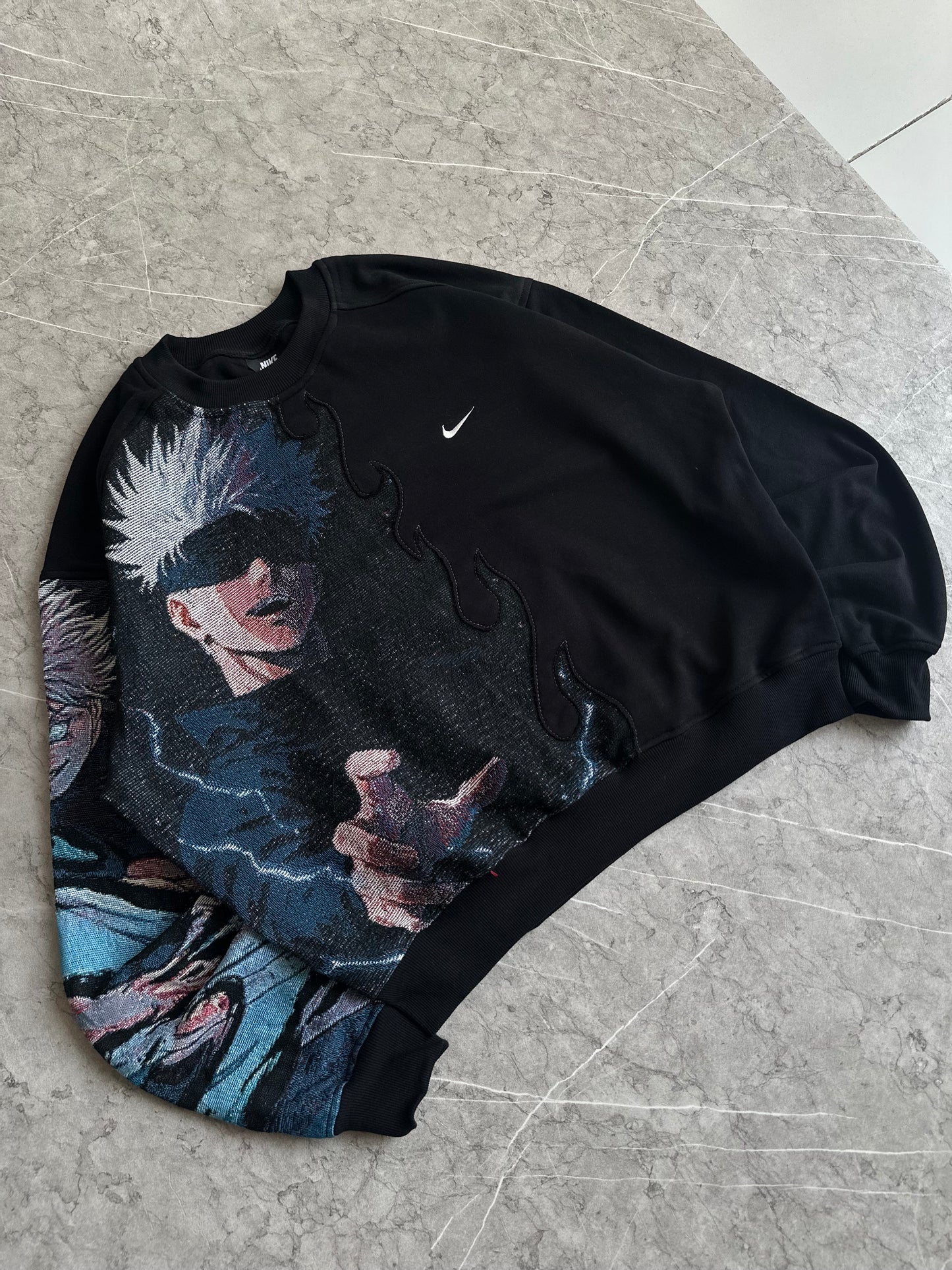 PO Flame Satoru Reworked Crewneck