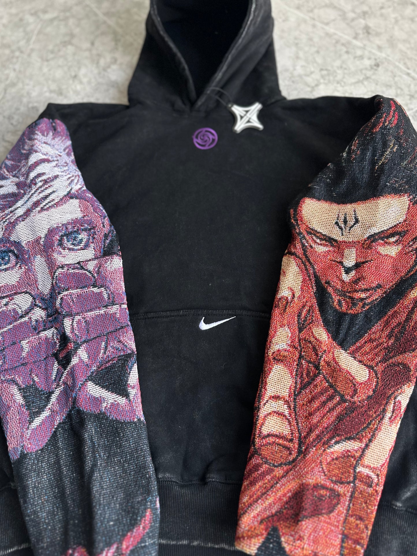 Gege Icon Jujutsu Kaisen Reworked Hoodie L