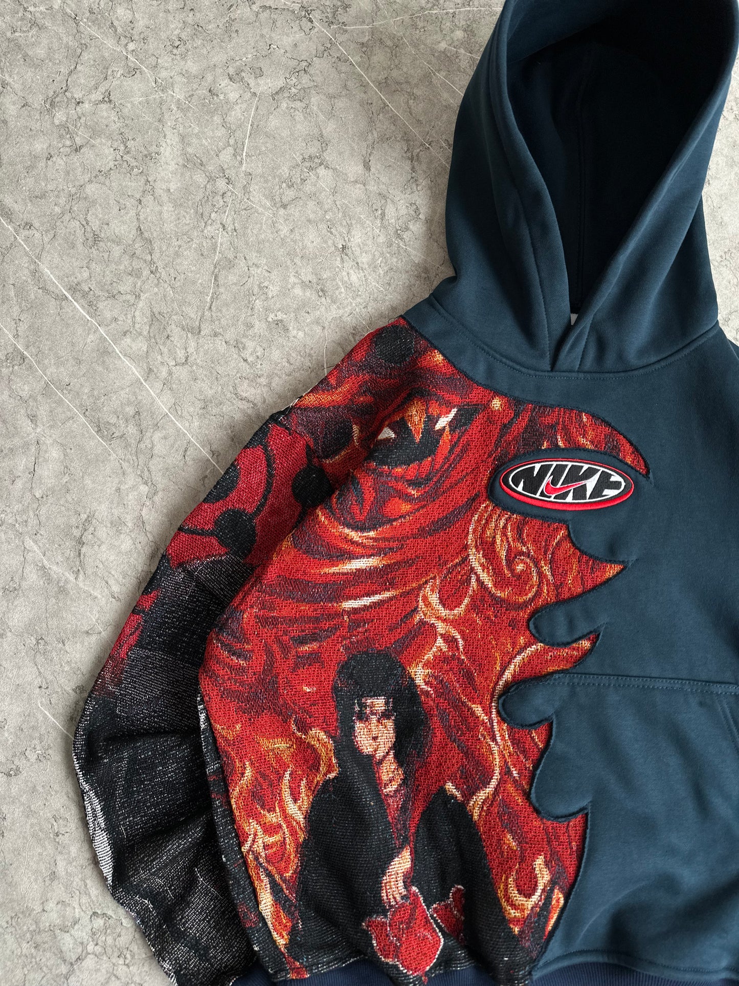 Itachi Flame Reworked Hoodie