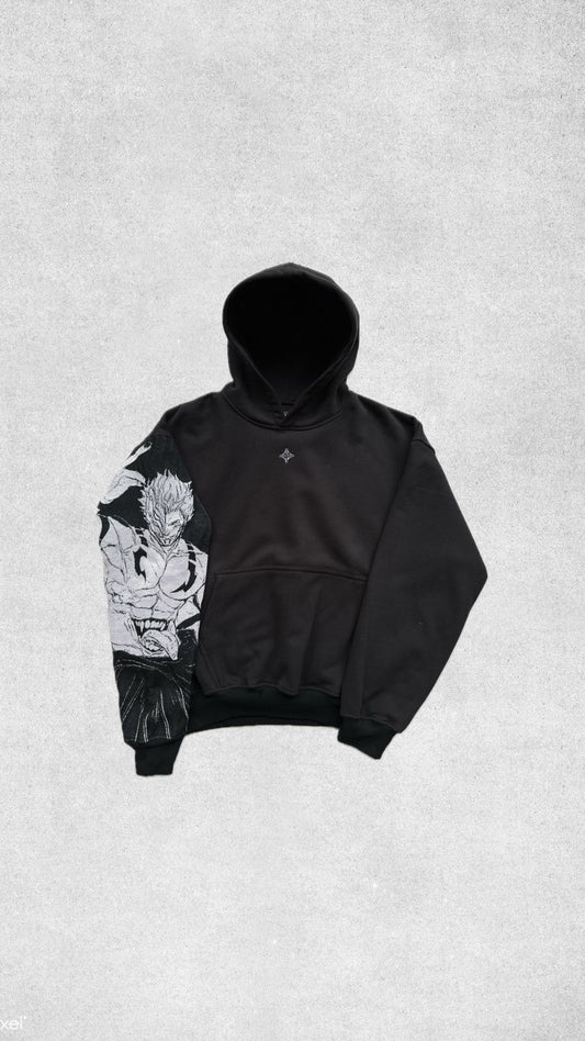 Sukuna 'Jujutsu Kaisen' Hoodie Reworked by ezstudio